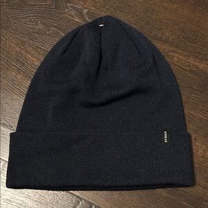 Prana Dark Blue Knit Beanie